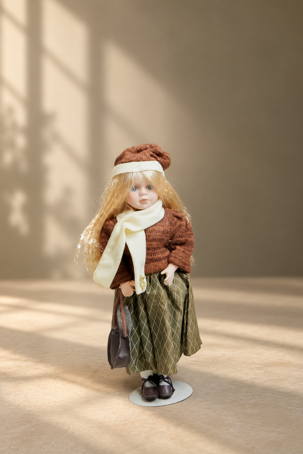 دمية بورسلان فنتج Vintage porcelain doll