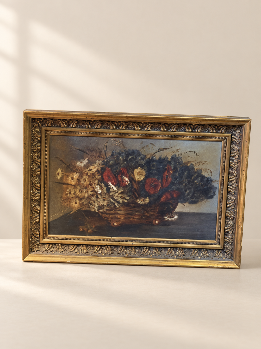 لوحة زيتية رسم يدوي