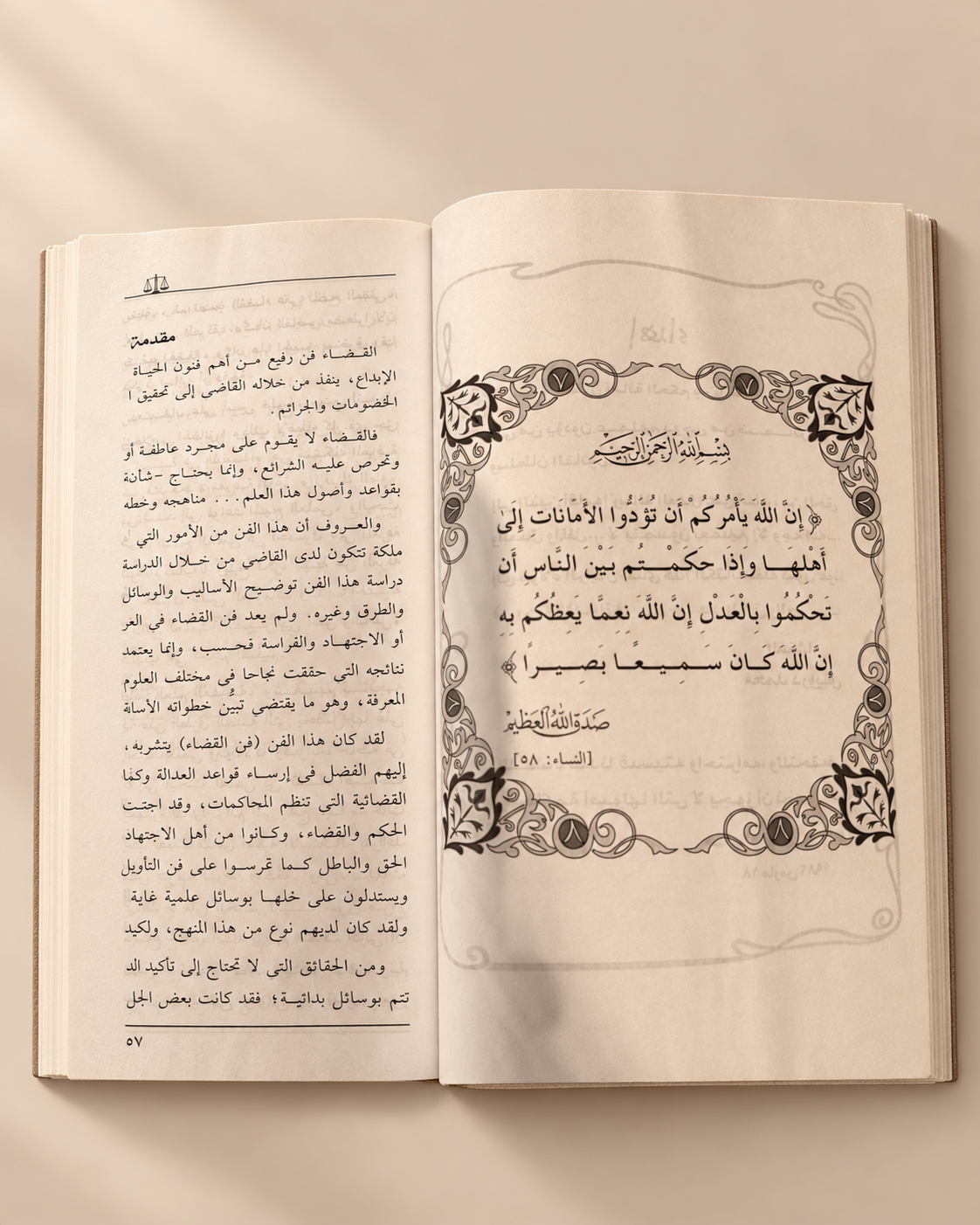 كتاب فن القضاء