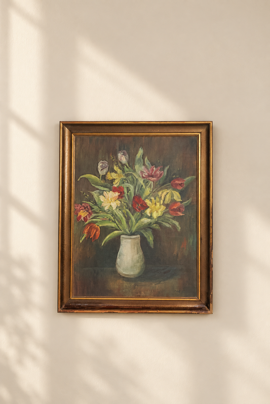 لوحة زيتيه رسم يدوي