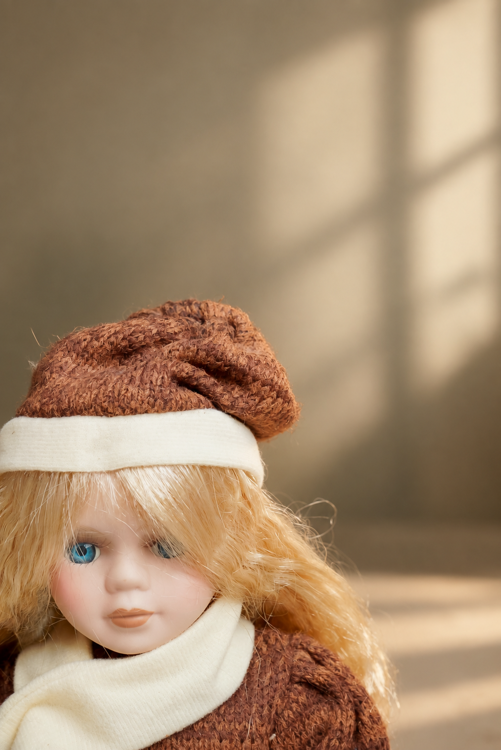 دمية بورسلان فنتج Vintage porcelain doll
