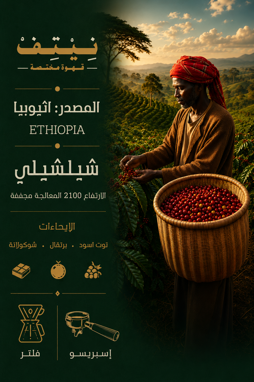 محصول إثيوبيا – شيلشيلي